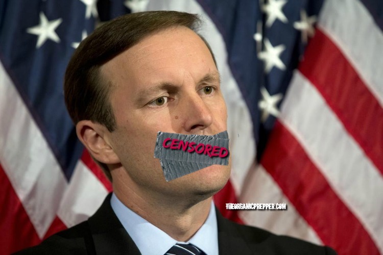 US Senator Chris Murphy Says That “The Survival of Our Democracy” Depends on MORE Censorship