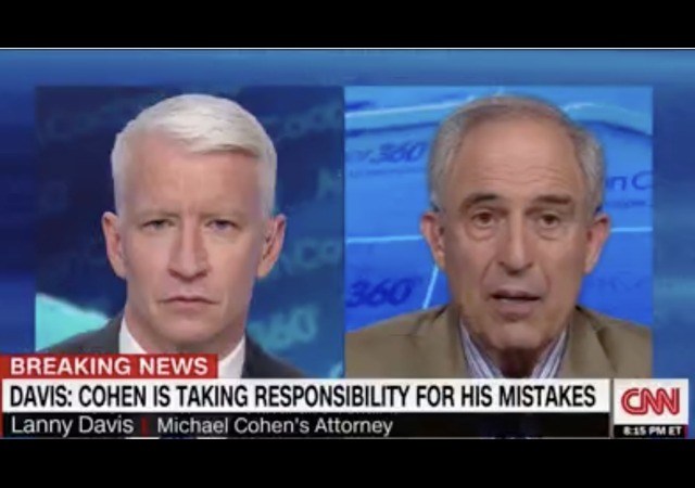 #Liars & #FakeNews: Lanny Davis admits he was source for fake Trump Tower story and that he lied about it on air