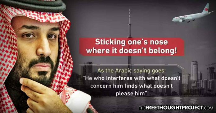 As Canada Stands Up to Them, Saudi Arabia Threatens to Fly a Plane Into Toronto Tower—Just Like 9/11