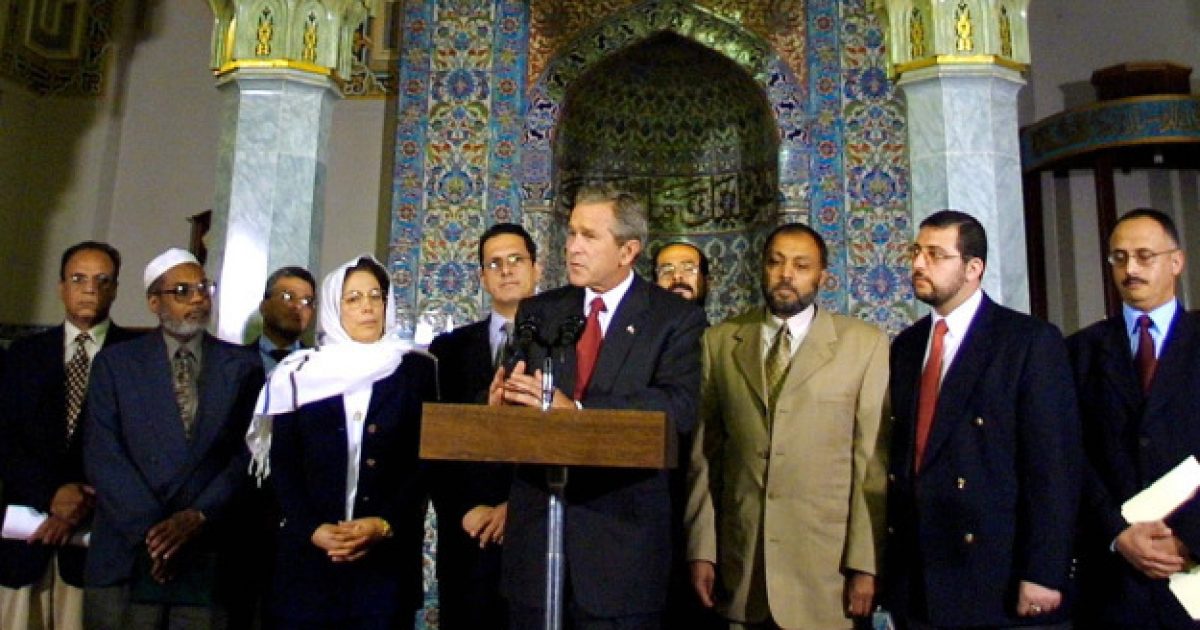 Historical Record Refutes President Bush’s Claim after 9/11: “Islam is peace.”