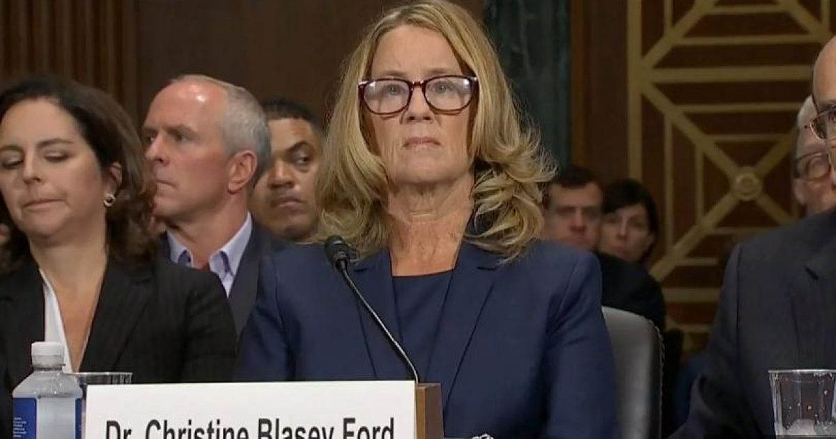 The One Statement By Dr. Christine Ford That Makes Me Question All Of Her Claims