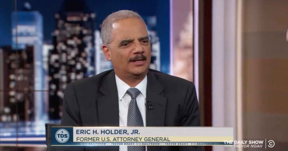 “Use the Rage”: Disgraced, Corrupt, Racist Eric Holder Says SCOTUS Must Regain Nation’s Trust