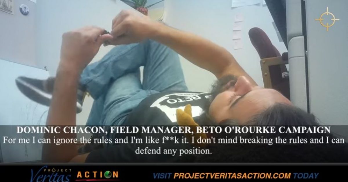 Video: Beto Campaign Appears to Illegally Spend Funds on Supplies for Caravan Aliens — ‘Nobody needs to know’