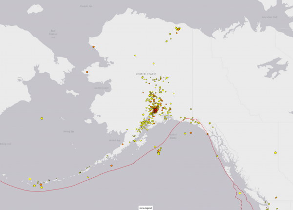 Over 1,400 Earthquakes Shake Alaska in 3 Days