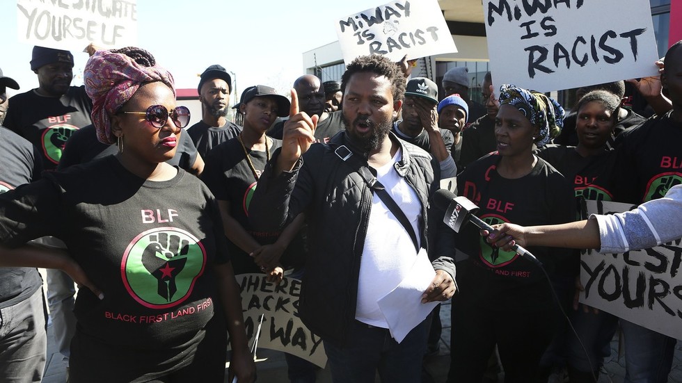 ‘We’ll kill their children & women’: Fury over black South African politician’s call to kill whites