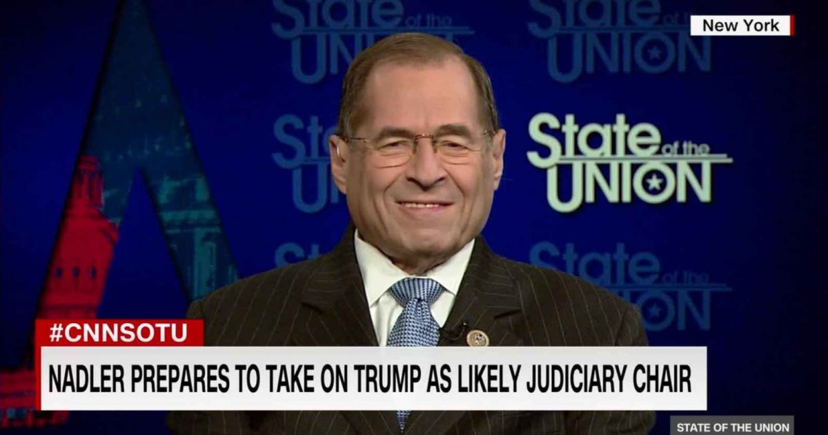 New Democrat Judiciary Committee Chair Vows To End Investigation Into Obama’s Watergate