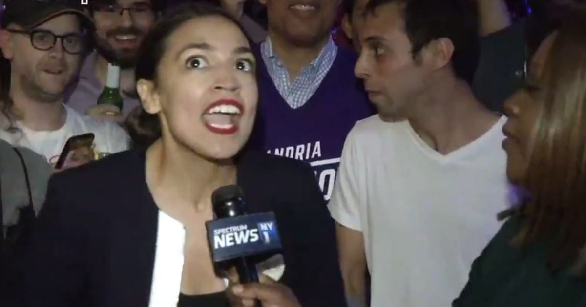 Democrat Socialist Snowflake Ocasio-Cortez misquotes Constitution, threatens to run for president even though not qualified