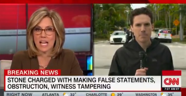 CNN Producer Admits He Was “Waiting” Outside Roger Stone’s House an Hour Before Arrest