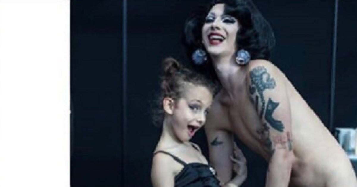 No Arrests? 10-Year-Old Drag Queen Photographed With Naked Man