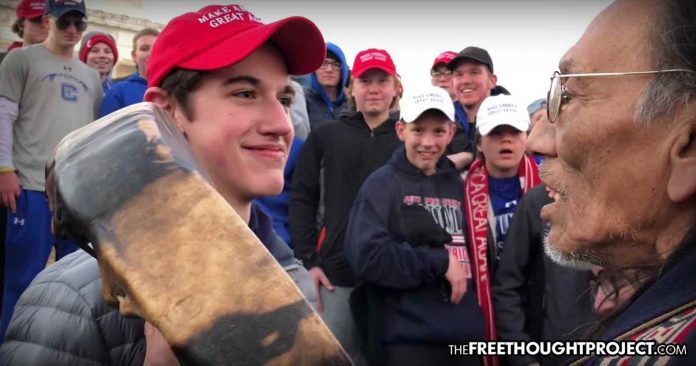 Media Recklessly Distorts Video of Teen in MAGA Hat and Native Man All to Manipulate You