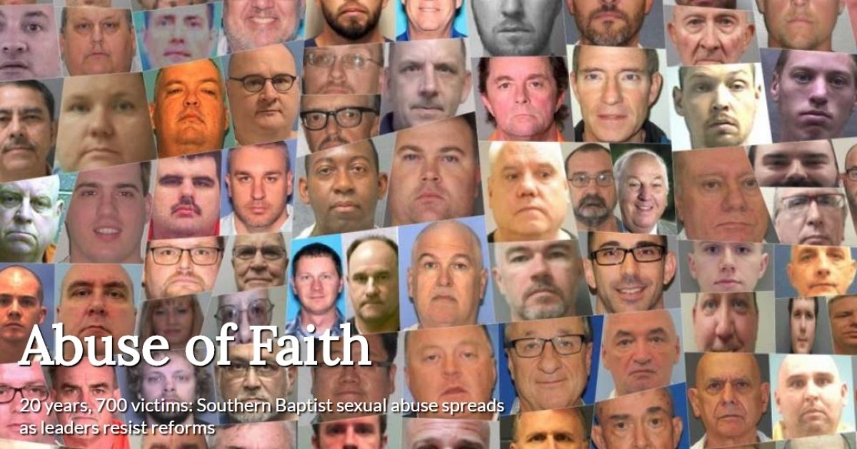 Southern Baptist Churches In Trouble After Decades Of Sexual Abuse Allegations & Nearly 1,000 Victims