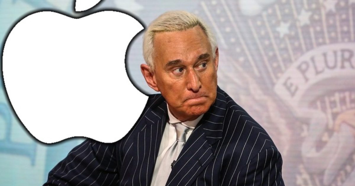 Apple Gives Deep State Access To Roger Stone’s iCloud Account – Refused To Violate Privacy of San Bernardino Jihad Terrorists