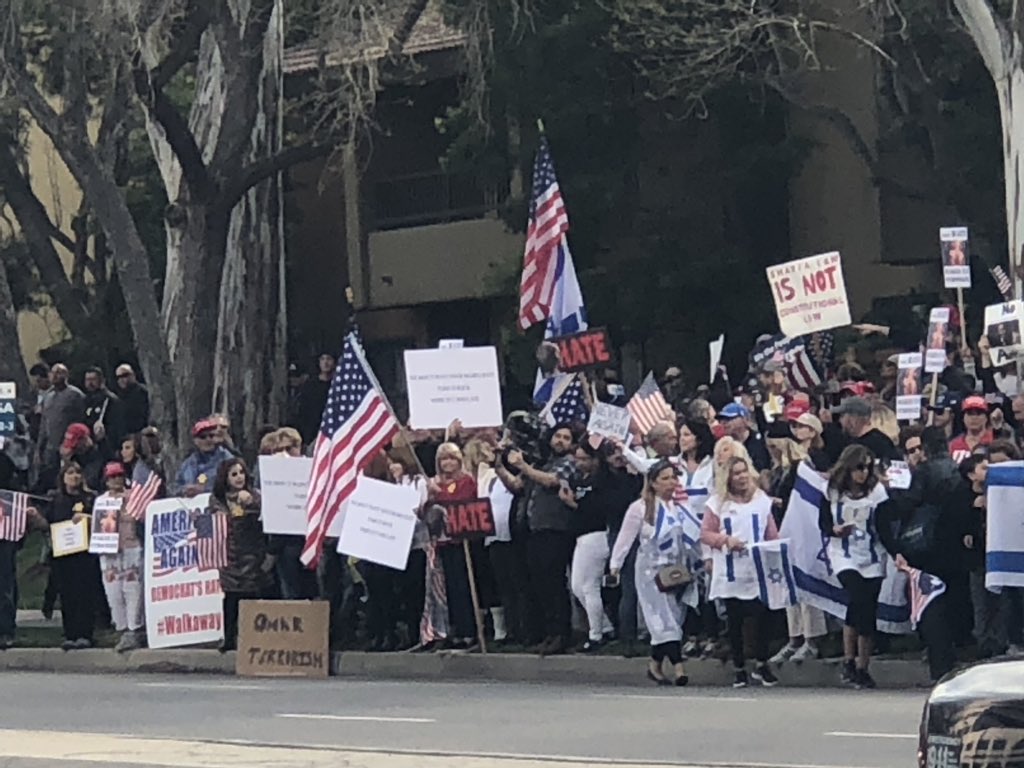 Massive Protests Against Ilhan Omar at Terror-Tied CAIR Powwow as She Calls on Muslims to “Raise Hell”, ‘Make People Uncomfortable”