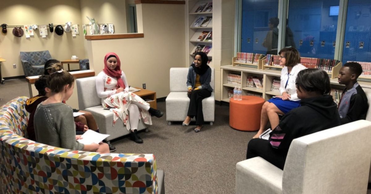 Parents & Press BANNED as Ilhan Omar Talks to Elementary Students Behind Closed Doors