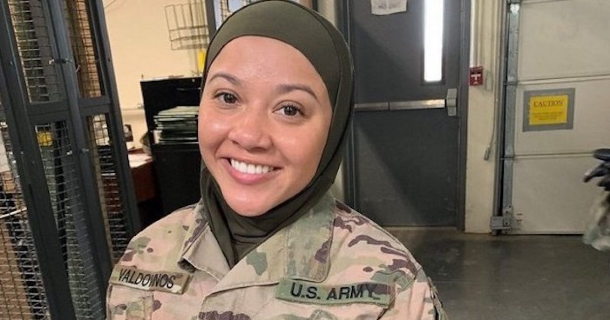 US Muslim Soldier Suing Army – Claims She Was Forced To Remove Hijab In Front Of Others