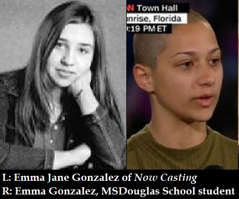 Emma Gonzalez, Parkland school student & activist, is a professional actress