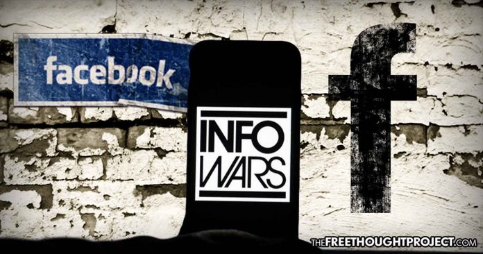 “Ministry of Truth”: Facebook to Ban Users Who Share InfoWars Content, UNLESS the Intent is to Condemn