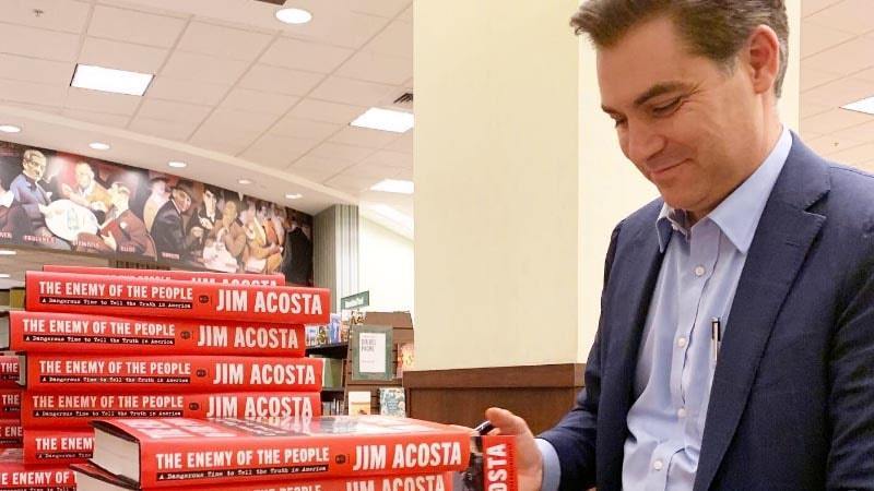 LOL Classic: CNN’s Jim Acosta Just Held His First Book Signing and No One Showed Up