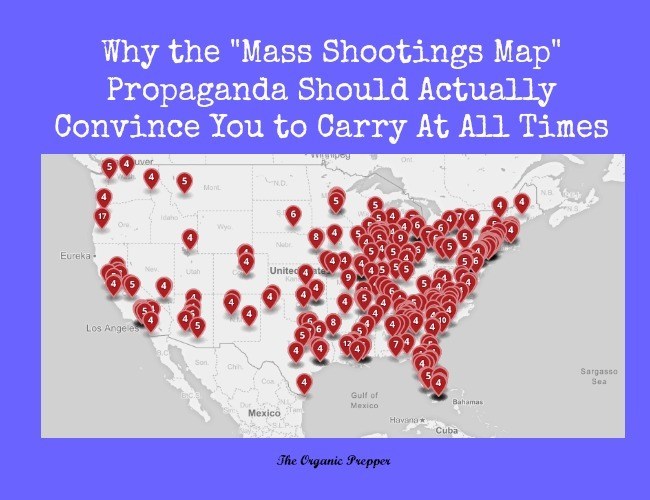 162 Mass Shootings Under Obama: Why This Map Should Convince You to Carry At All Times