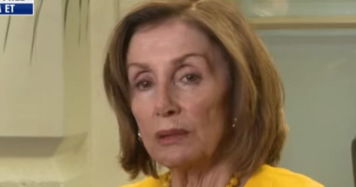 Nancy Pelosi Calls Upon Religious Leaders To Declare a Holy War on President Trump
