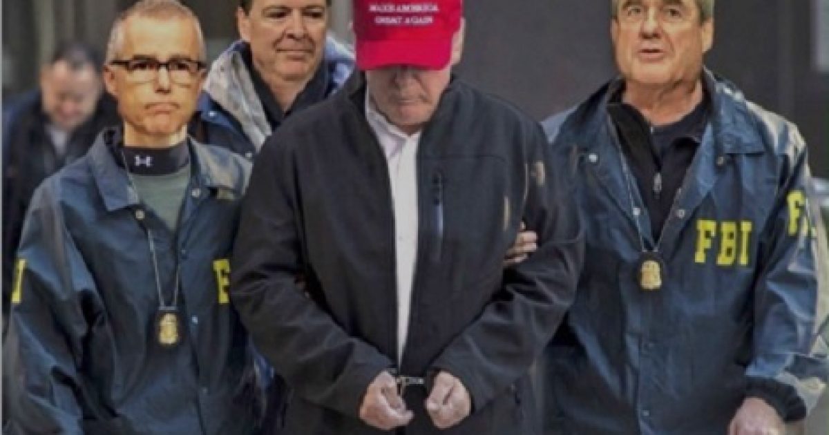 Trump In Handcuffs?