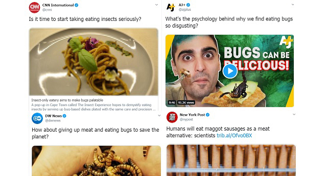 Media Preparing The Public For a Future of Eating Bugs
