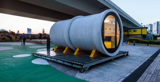 Pod People: Houses Are So Unaffordable, Young People Are Now Living in Sewer Pipes