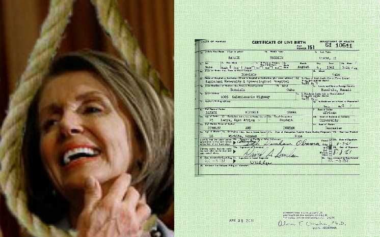 Flashback – Doug Vogt: Nancy Pelosi Will Hang For Her Role In “Worst Crime In American History” – Obama’s Ineligibility
