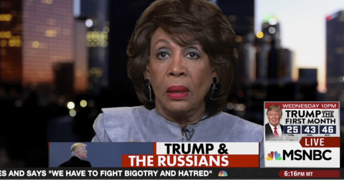 “Mad Maxine” Waters DEMANDS Trump be imprisoned, ‘placed in solitary confinement’