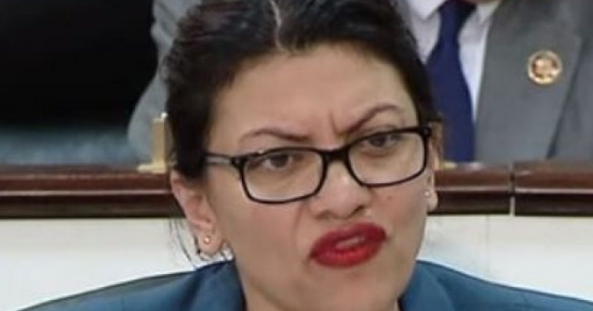 New Video: Rashida Tlaib Caught on Camera Being a Complete Racist