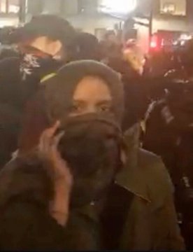 Video: Ilhan Omar, married lover allegedly spotted with protesters at Trump Minneapolis rally