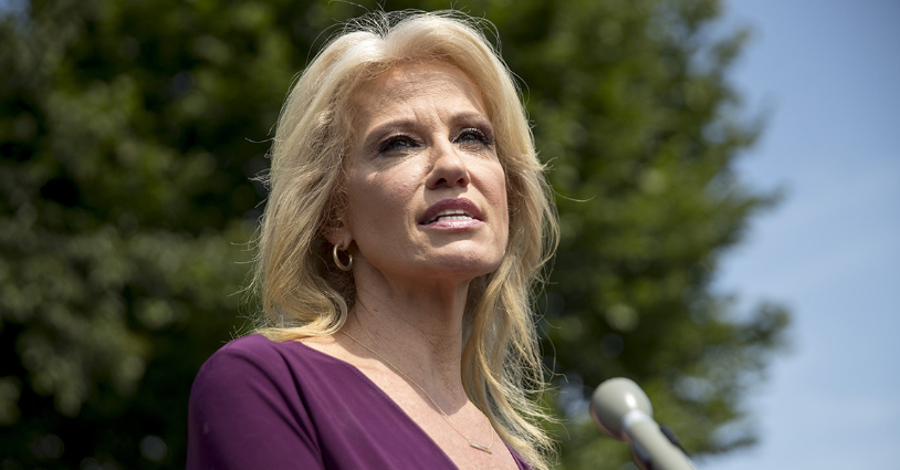 Kellyanne Conway ‘thanks’ Adam Schiff in a series of tweets about new poll results for Trump