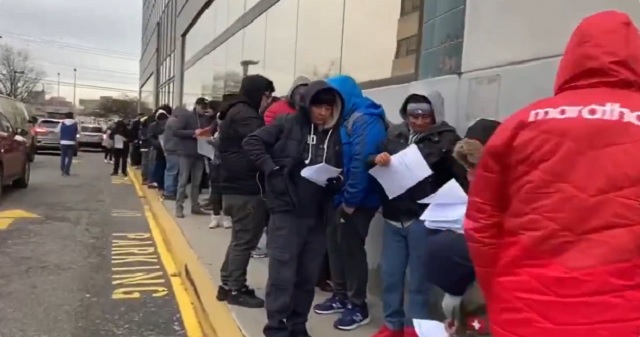 New York: Illegal Aliens Line Up Around The Block For Driver’s Licenses Under New Law