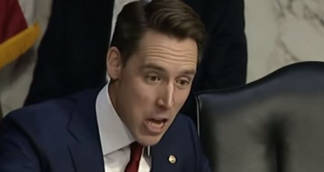 “Which Is Worse?” — Senator Josh Hawley Takes A Blowtorch To Obama/Hillary For Alleged Meddling In 2016 Election