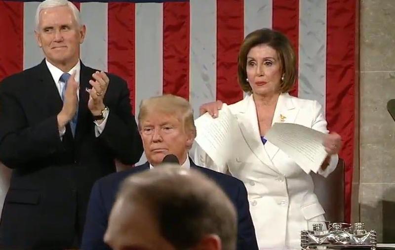 When Pelosi Ripped Trump’s Speech In Half, Was It A Harbinger Of What Is About To Happen To America During This Election?