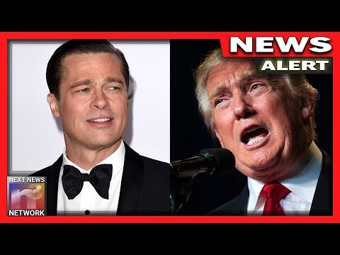 Seconds After Brad Pitt Went Anti-Trump The Internet Made Him Regret Opening His Mouth