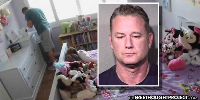 Family Horrified to Find Cop on Nanny Cam in 3yo Daughter’s Room Sniffing Her Underwear