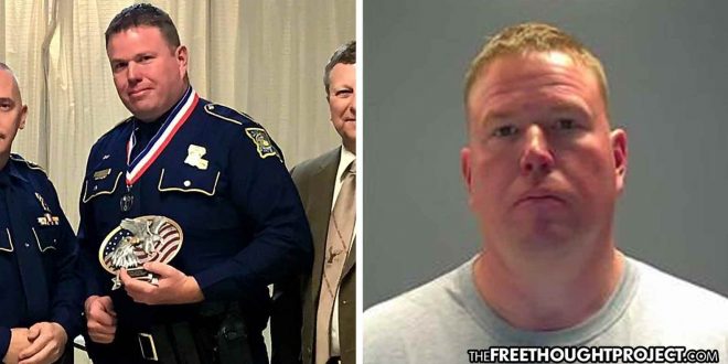 “Trooper of the Year” Arrested for Producing Child Porn, Distributing It to His Own Network