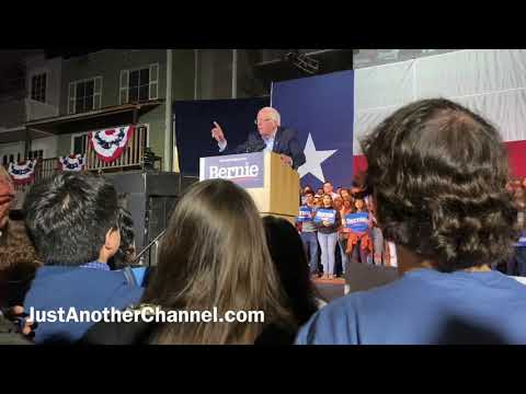 MUST SEE! Texas Lady Asks Bernie if He’s Going to Give Up His Private Jets