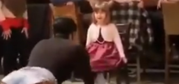 Drag Queen Dances Suggestively For Little Girl – Adults Applaud & Cheer