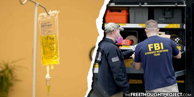 FBI Raids Medical Clinic for Giving Essential Workers Exposed to COVID-19 Vitamin C IVs