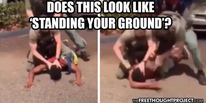 WATCH: Cops Say They Smashed Innocent Teen’s Face Into the Concrete to ‘Stand Their Ground’