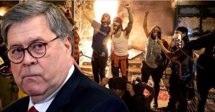 AG Barr Calls Out ANTIFA, Declares War On Radical Leftist Rioters