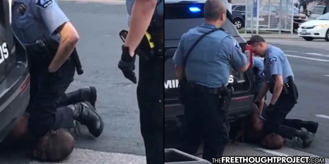 ‘I Can’t Breathe’: Video Shows Cops Kneel on Motionless Man’s Neck — Until He Dies
