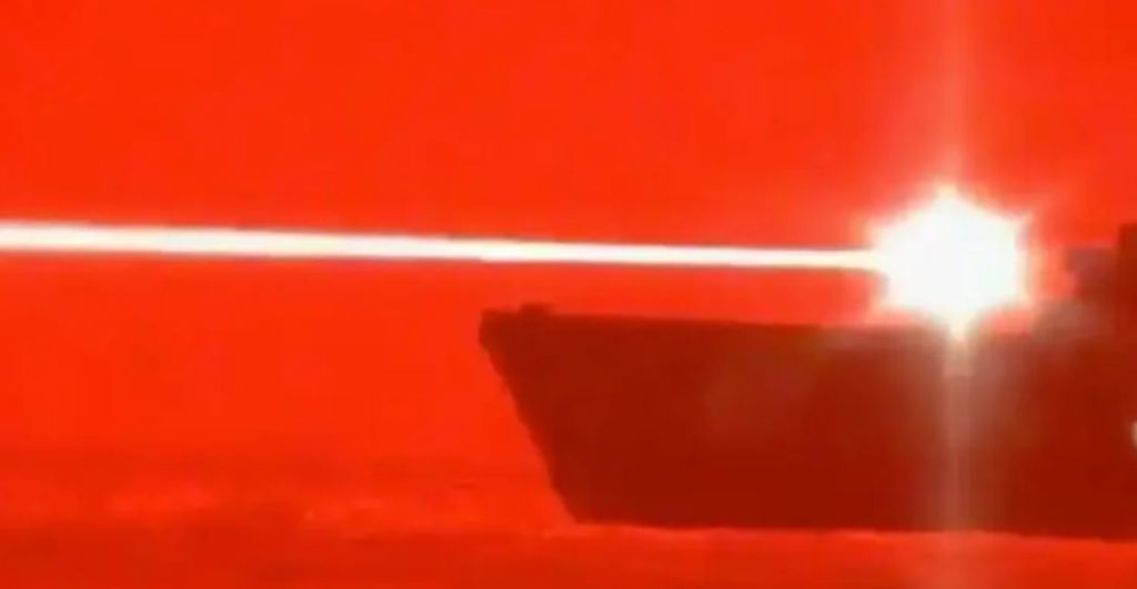 Navy Releases Video Of High Energy Laser Weapon Destroying A Drone