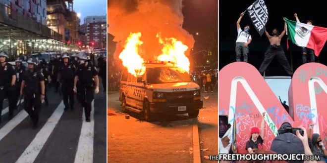 NYPD Precinct Attacked, Rioters Storm CNN HQ In Atlanta As Protests Spread Nationwide