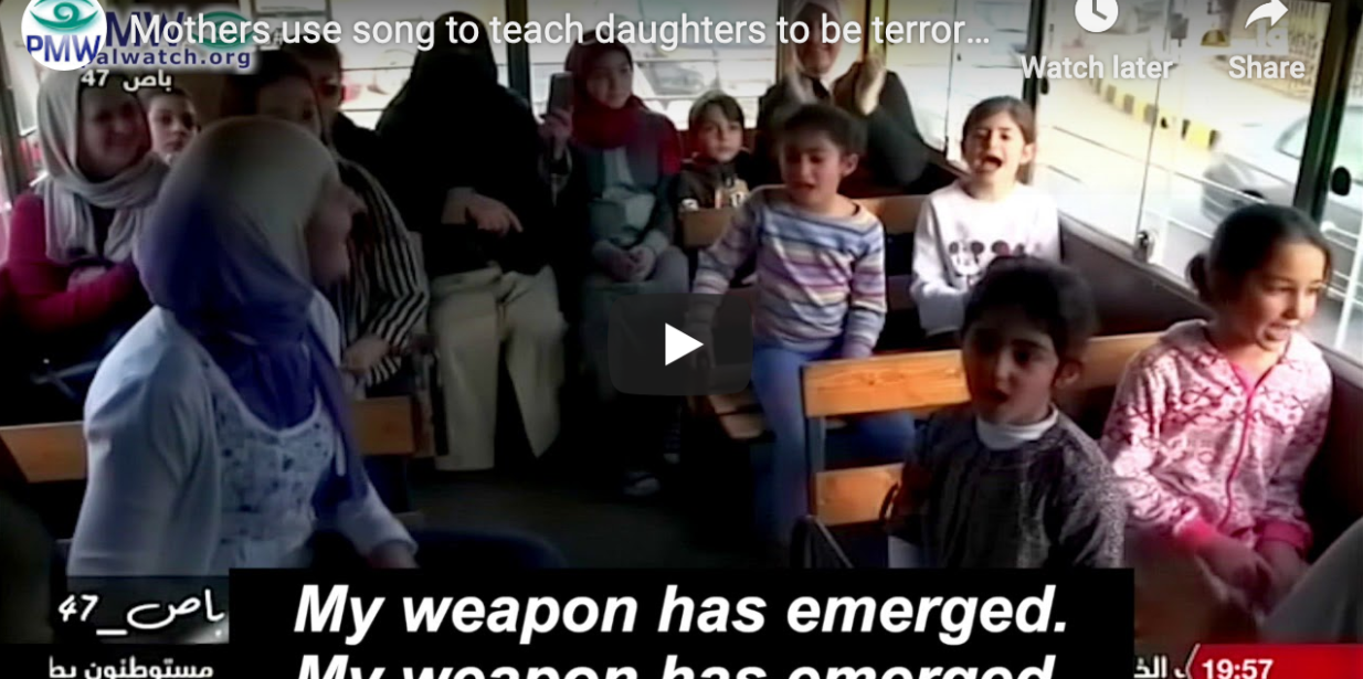 WATCH Mothers sing with daughters about being terrorists: “No force in the world can remove the weapon from my hand”