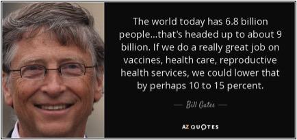 Deranged Bill Gates Accuses Those Who Refuse To Take His Vaccines As Those That Are Endangering The Lives Of Others – Did He Forget That He Is The One That Wants To Depopulate The World? His Wife Now Takes The Stage…