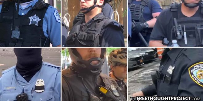Cops Across US Hiding Badges & Covering IDs — Shielding Them from Accountability for Violence