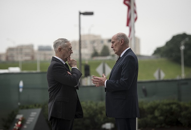Mattis Told Intel Chief They May ‘Have to Take Collective Action’ Against ‘Unfit’ Trump